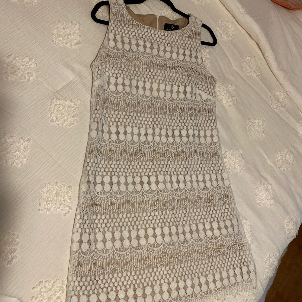 Ronni Nicole Tan Dress